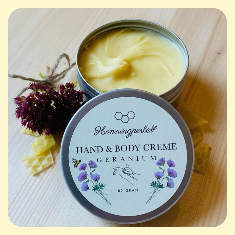 Bivoks Creme Geranium 80ml