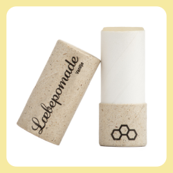 Lbepomade med vanilje  naturlig bivoks lbepomade (10 ml)