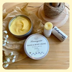 Hverdagspleje med bivoks til kroppen og l�ber