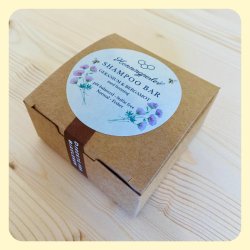 Fast shampoo med �teriske olier af geranium og bergamot