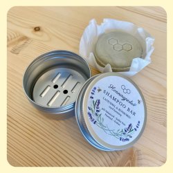 Fast shampoo med lavendel, rosmarin og honning
