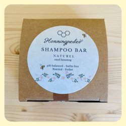 Fast shampoo bar uden parfume og �teriske olier