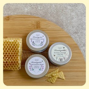 Bivokscreme Trio � Naturel, Lavendel & Geranium