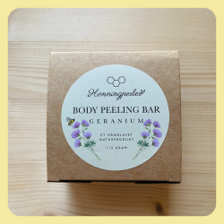 Body Peeling Bar Geranium